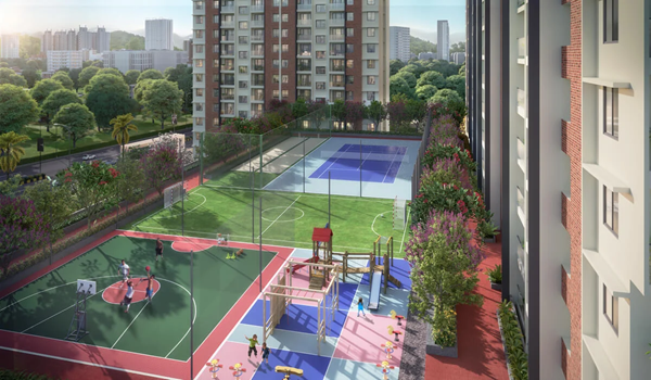 Brigade KIADB Township Basket Ball Court