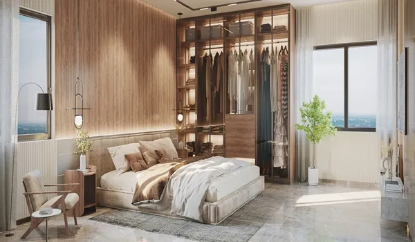 Brigade KIADB Township Master Bedroom